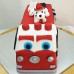 Fire Engine With Dog Cake (D)